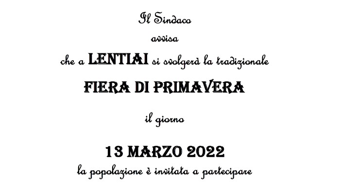 Fiera di Primavera