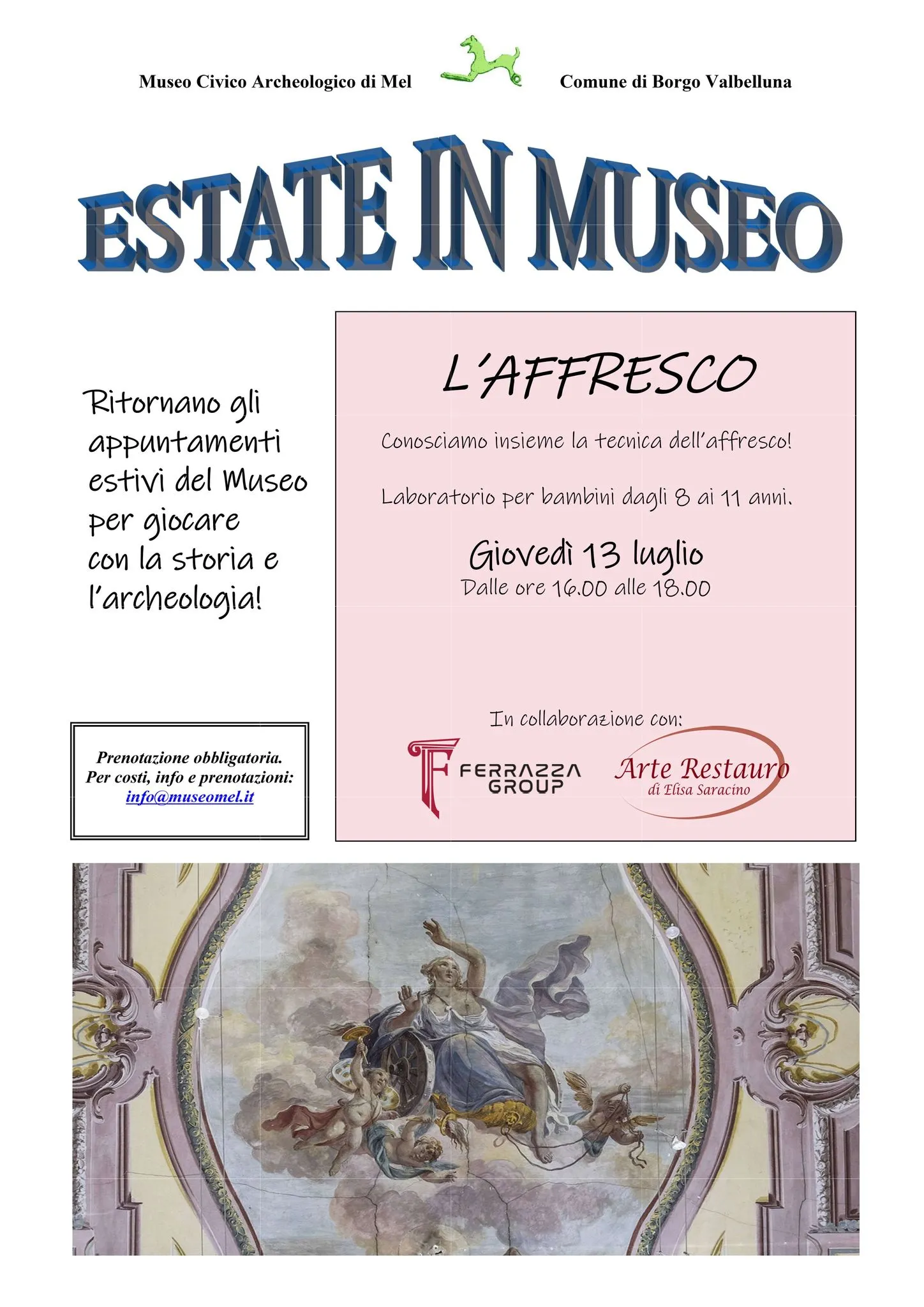 Estate al museo - L'affresco