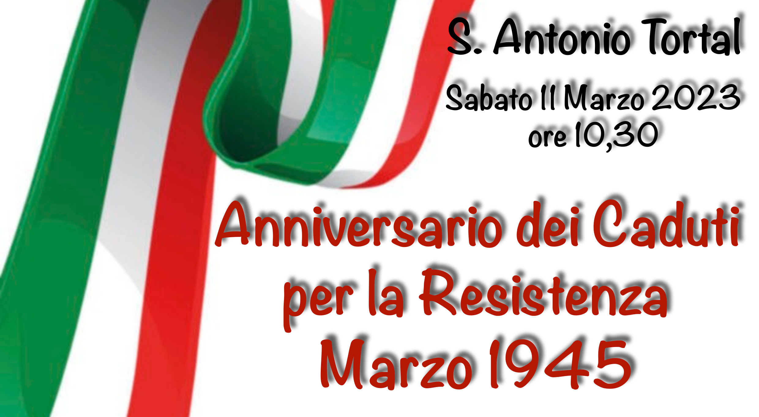 Commemorazione dei Martiri - Caduti per la Resistenza 