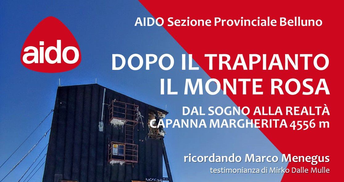 Dopo il trapianto, il Monte Rosa