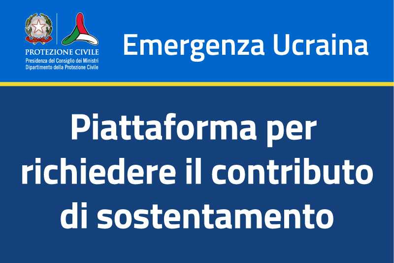 Emergenza Ucraina - Contributo di sostentamento