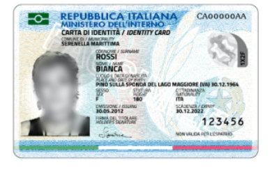 Informazioni carta d'identità