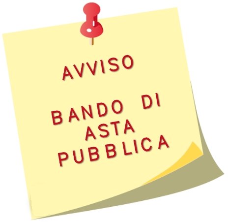 Avviso d'asta - Scadenza presentazione offerte: 08 gennaio 2025 ore 12:00