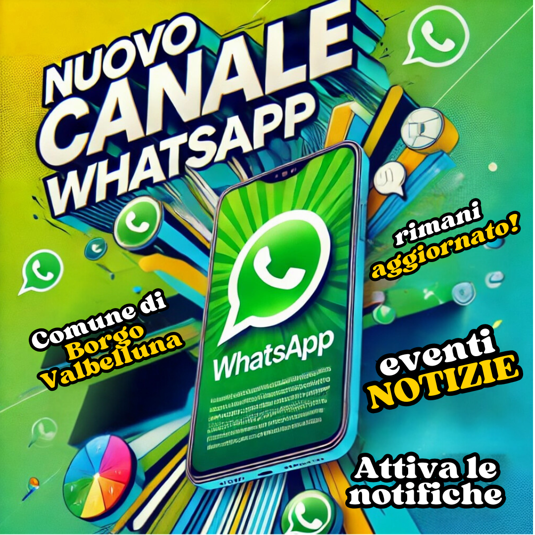 Nuovo canale Whatsapp!