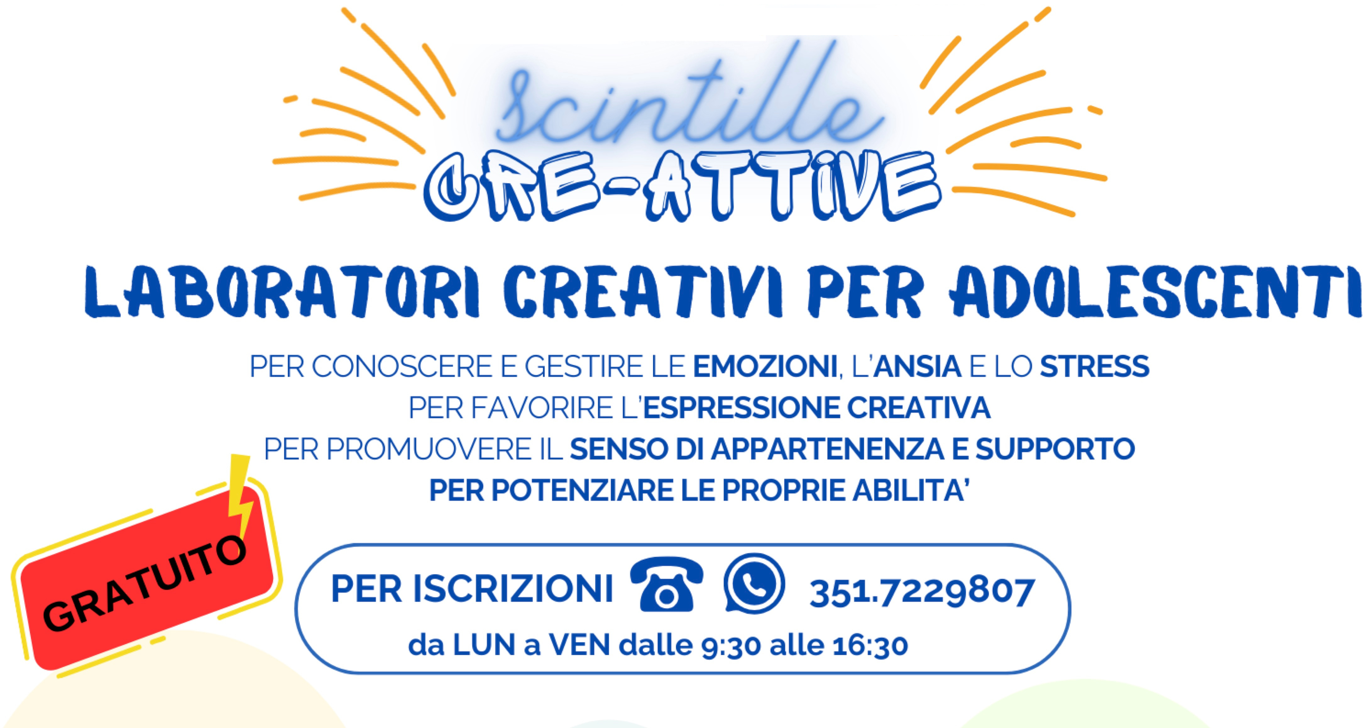 Scintille CRE-ATTIVE