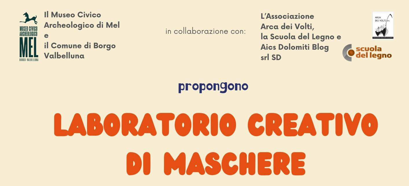 Laboratorio creativo di maschere al Museo