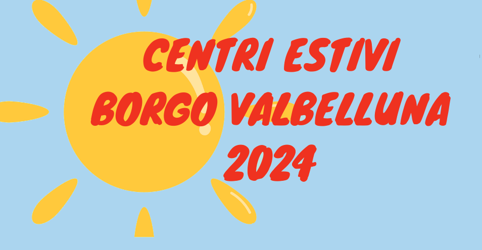 Presentazione centri estivi 2024