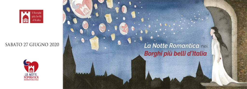 La notte romantica nei Borghi più belli d'Italia