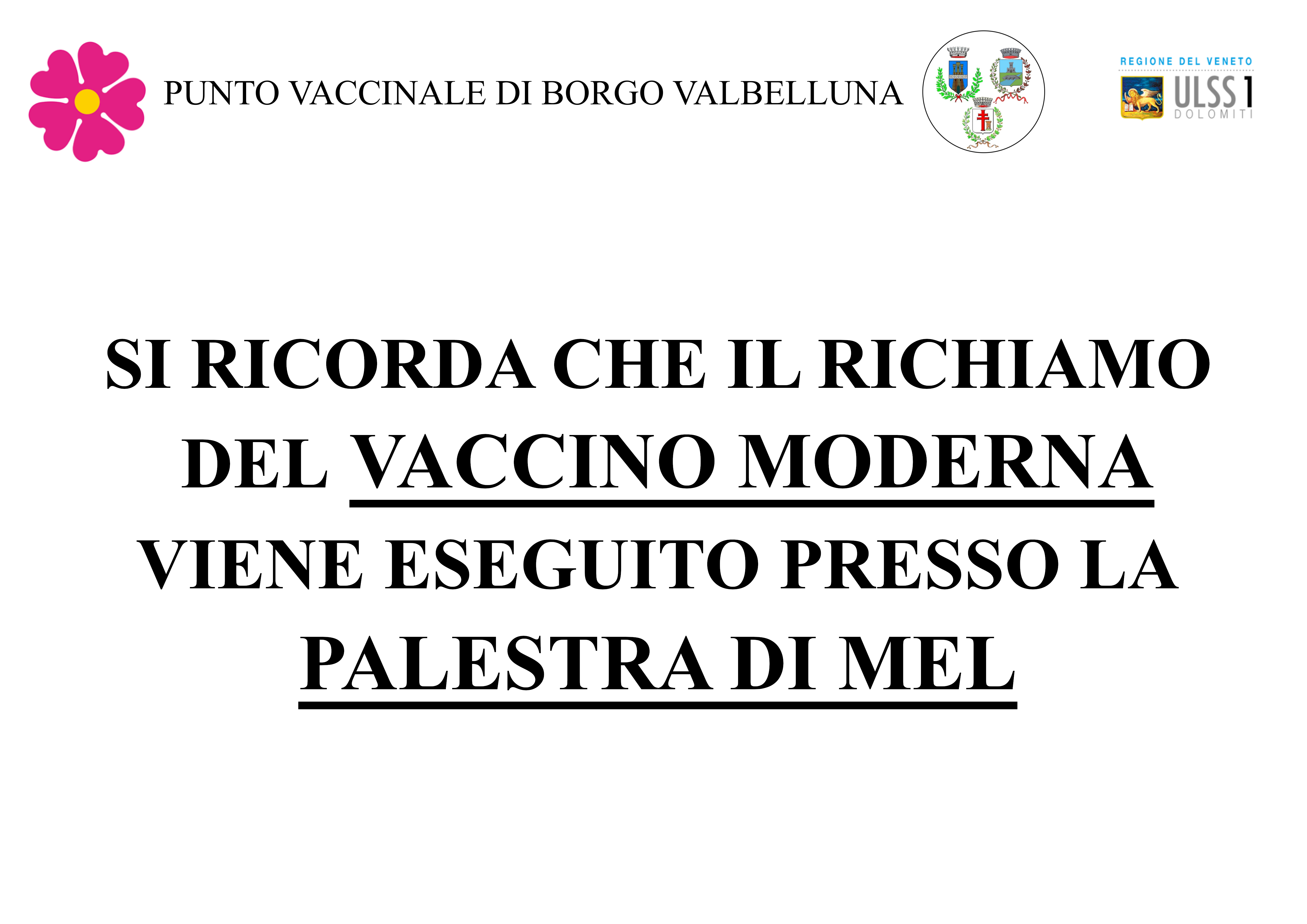 Richiamo vaccino Moderna